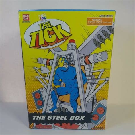 Vintage The Tick The Steel Box Chamber Playset Bandai Fox 